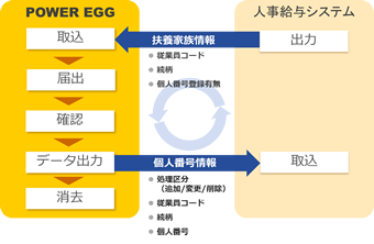 マイナンバー収集オプションシステム連携パターン（３）